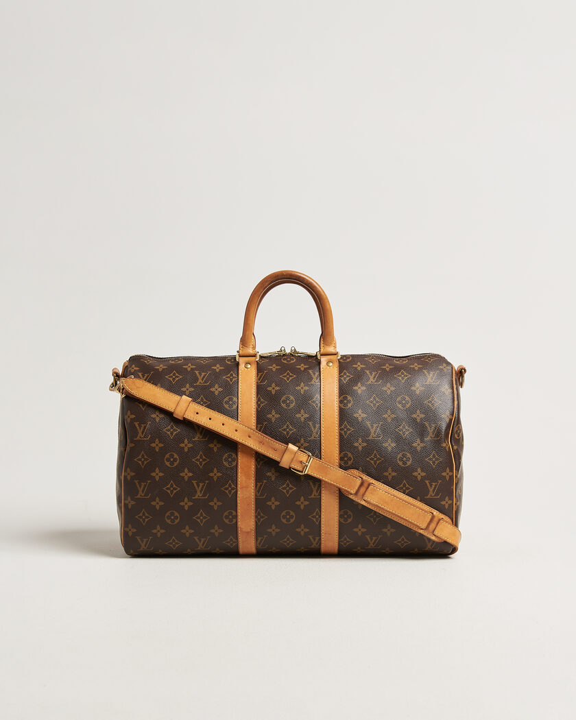 Louis Vuitton Pre-Owned Keepall 45 Bandoulière Monogram – Brown
