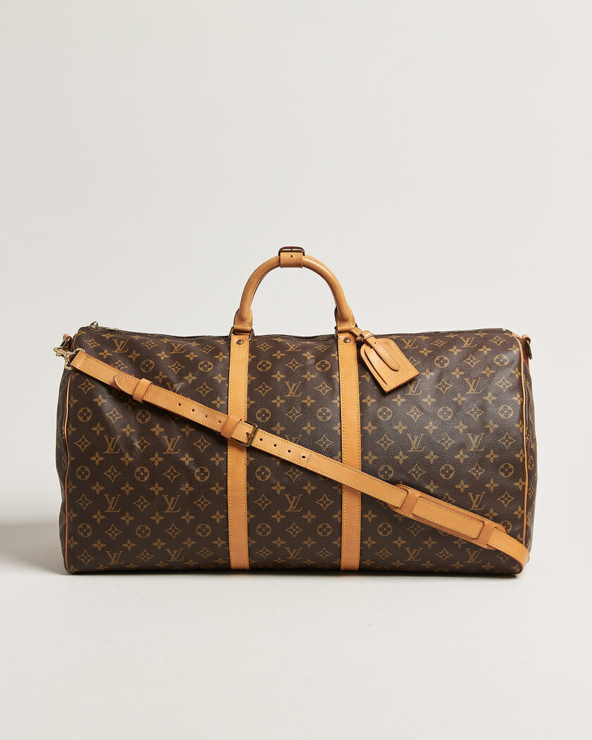 Louis Vuitton Pre-Owned Keepall 60 Bandoulière Monogram – Brown