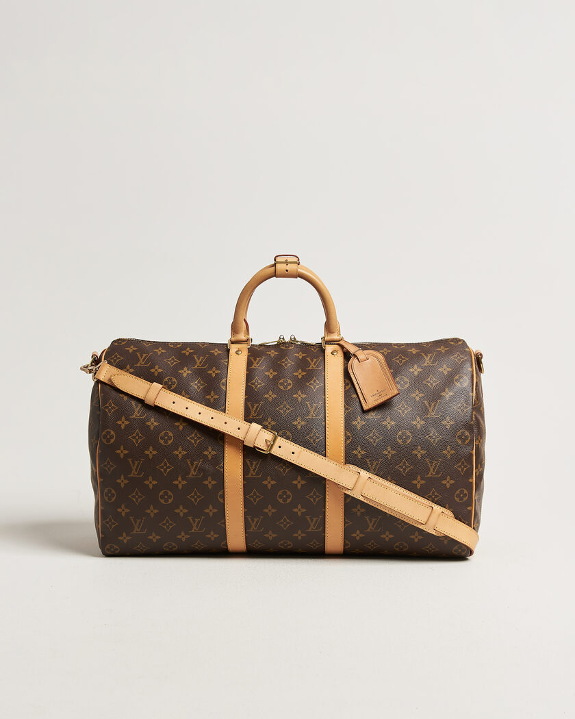 Louis Vuitton Pre-Owned Keepall 50 Bandoulière Monogram – Brown
