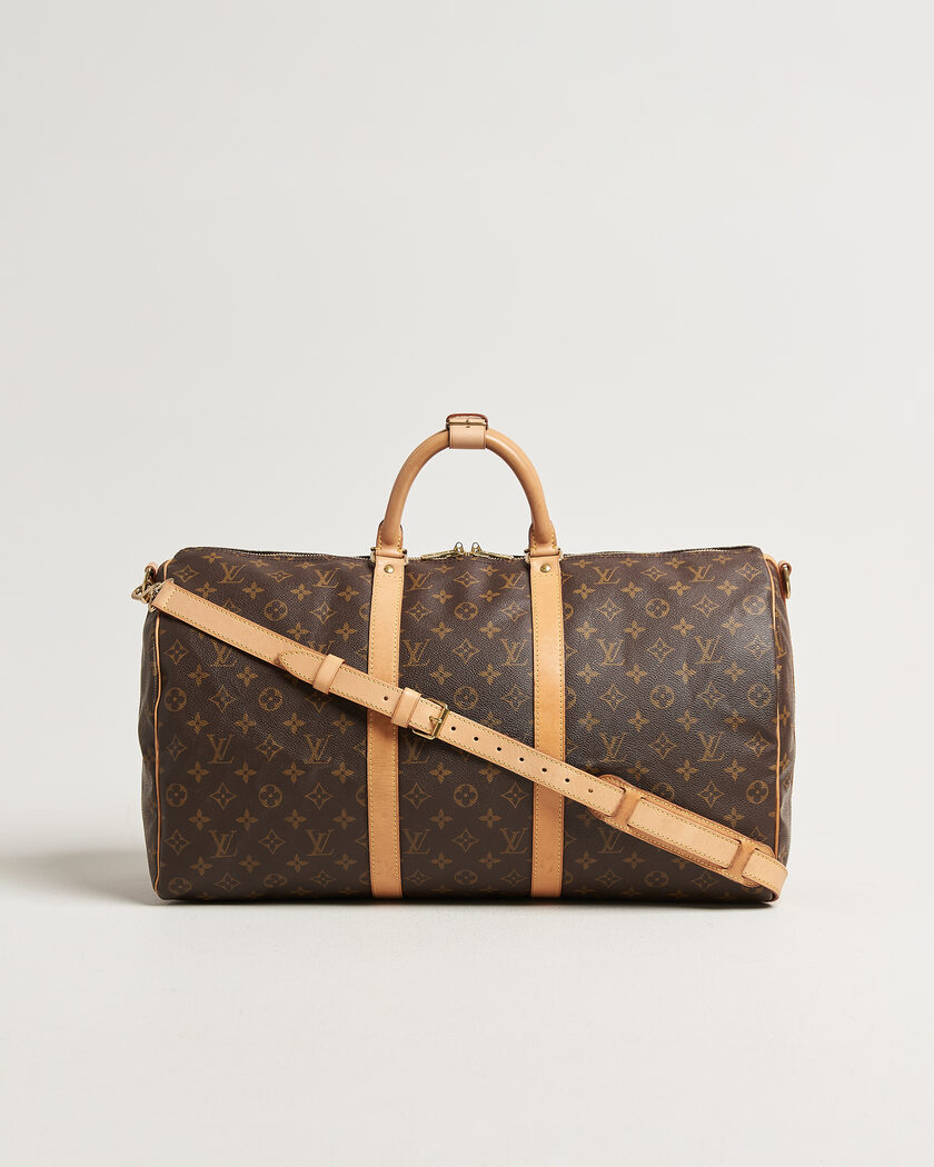 Louis Vuitton Pre-Owned Keepall 50 Bandoulière Monogram – Brown
