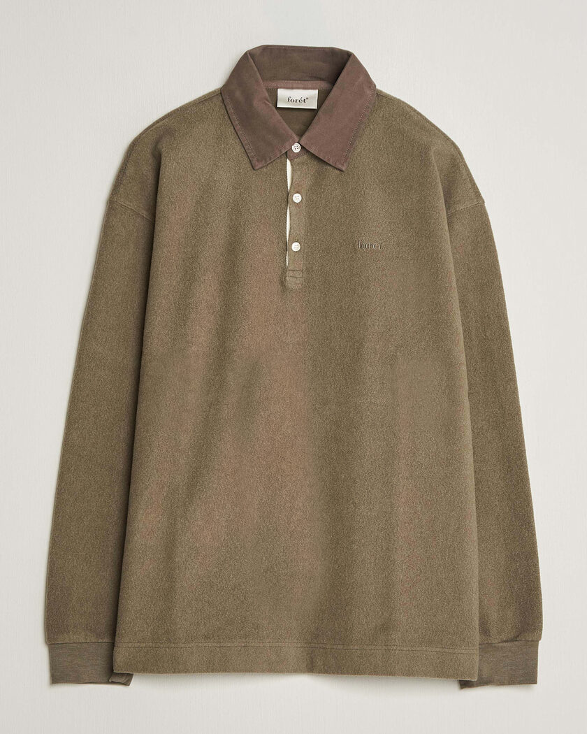 Forét Herb Brushed Rugby Washed Brown – Brown