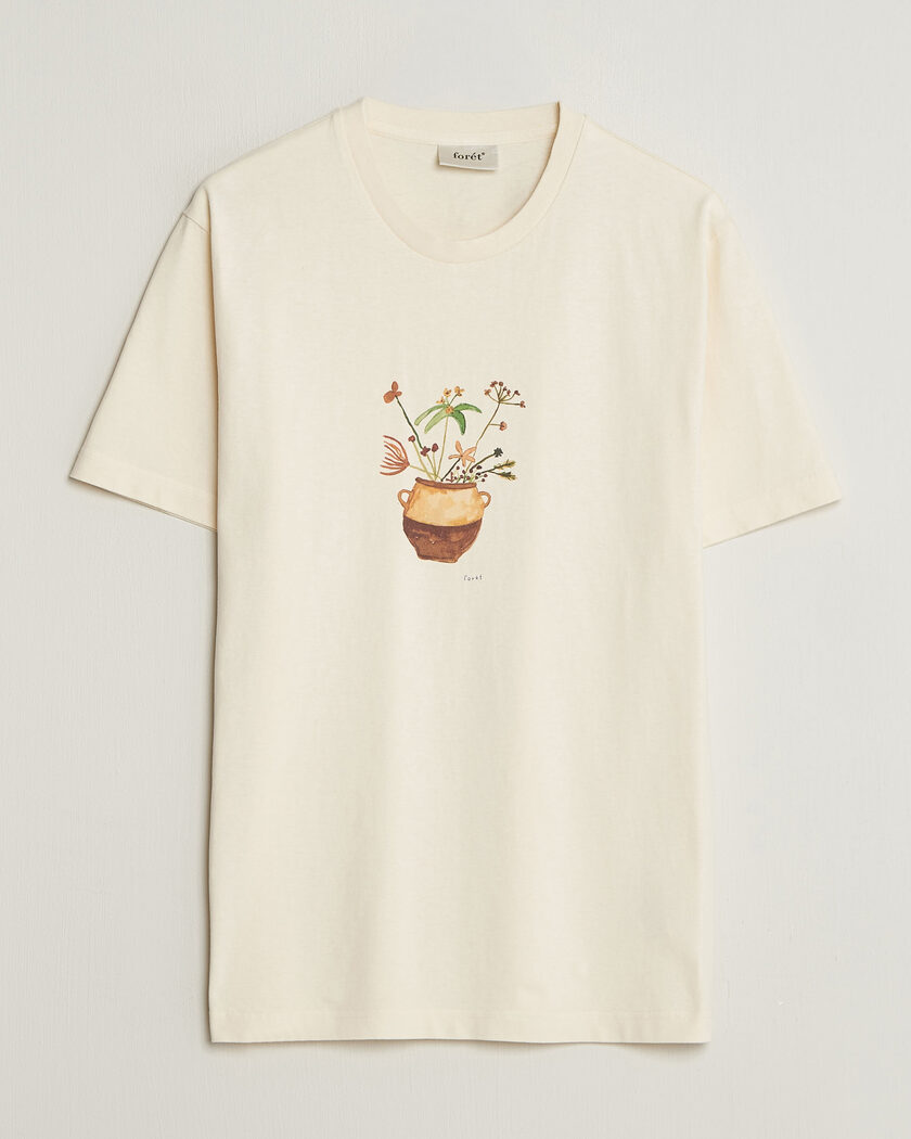 Forét Vase T-Shirt Cloud – White