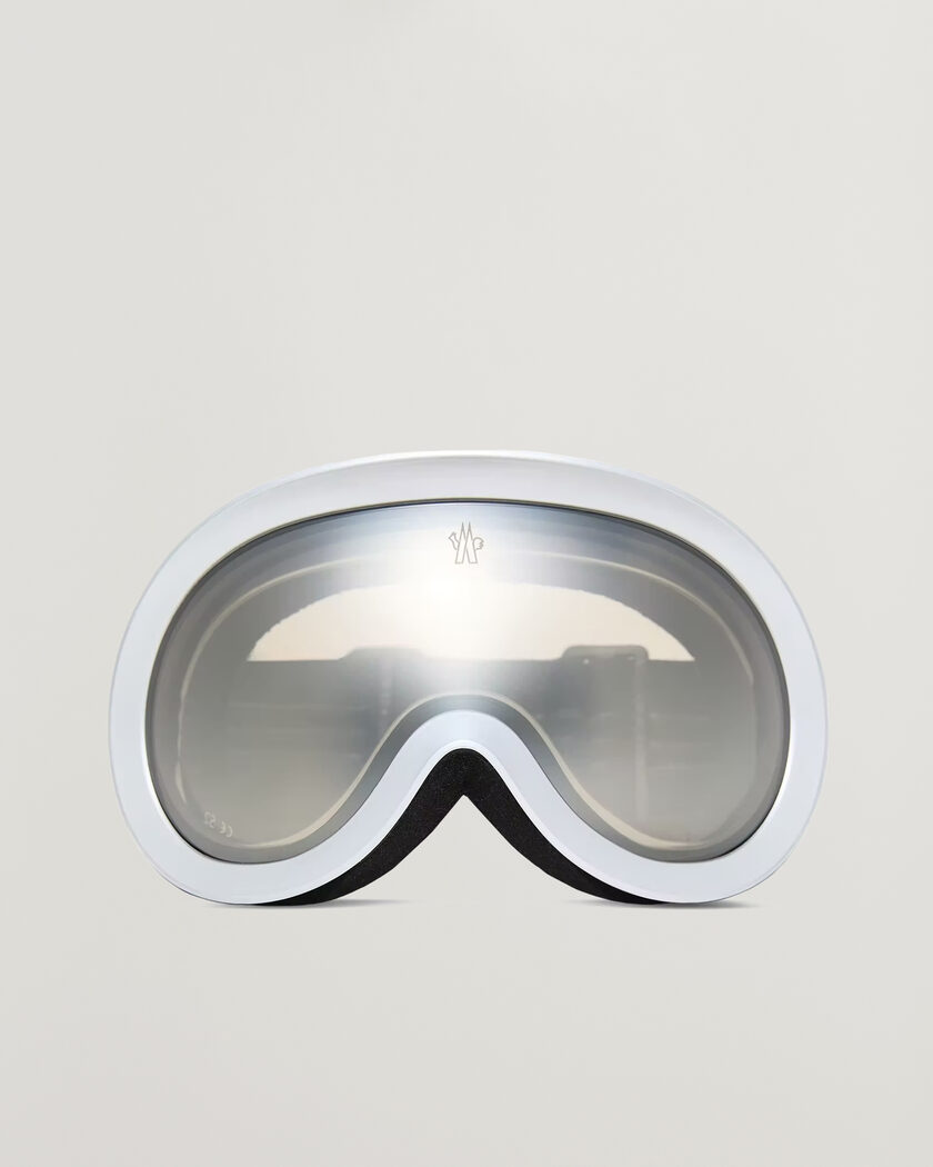 Moncler Lunettes Snowray Ski Googles Shiny Silver – Silver