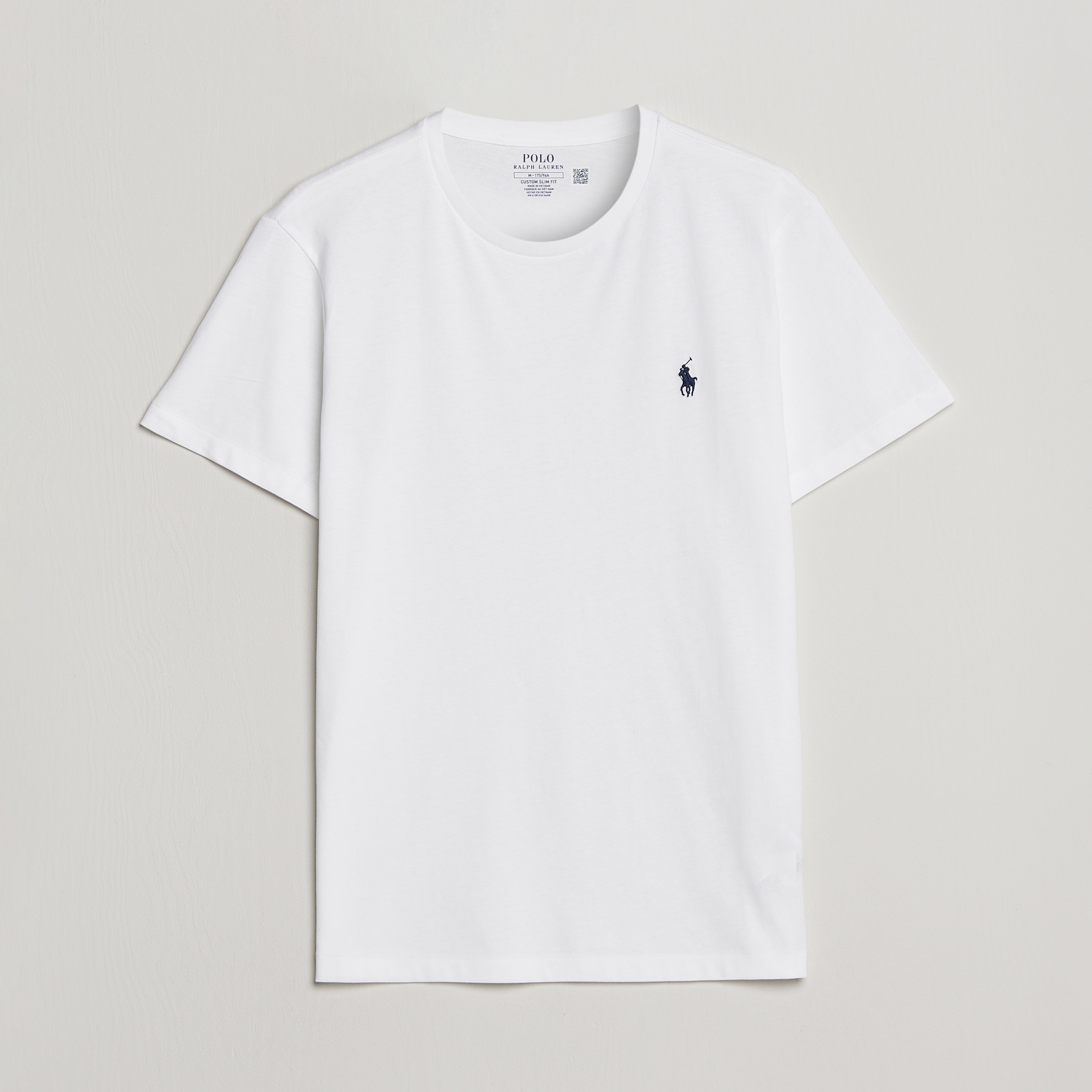 Polo Ralph Lauren Custom Slim Fit Tee White at