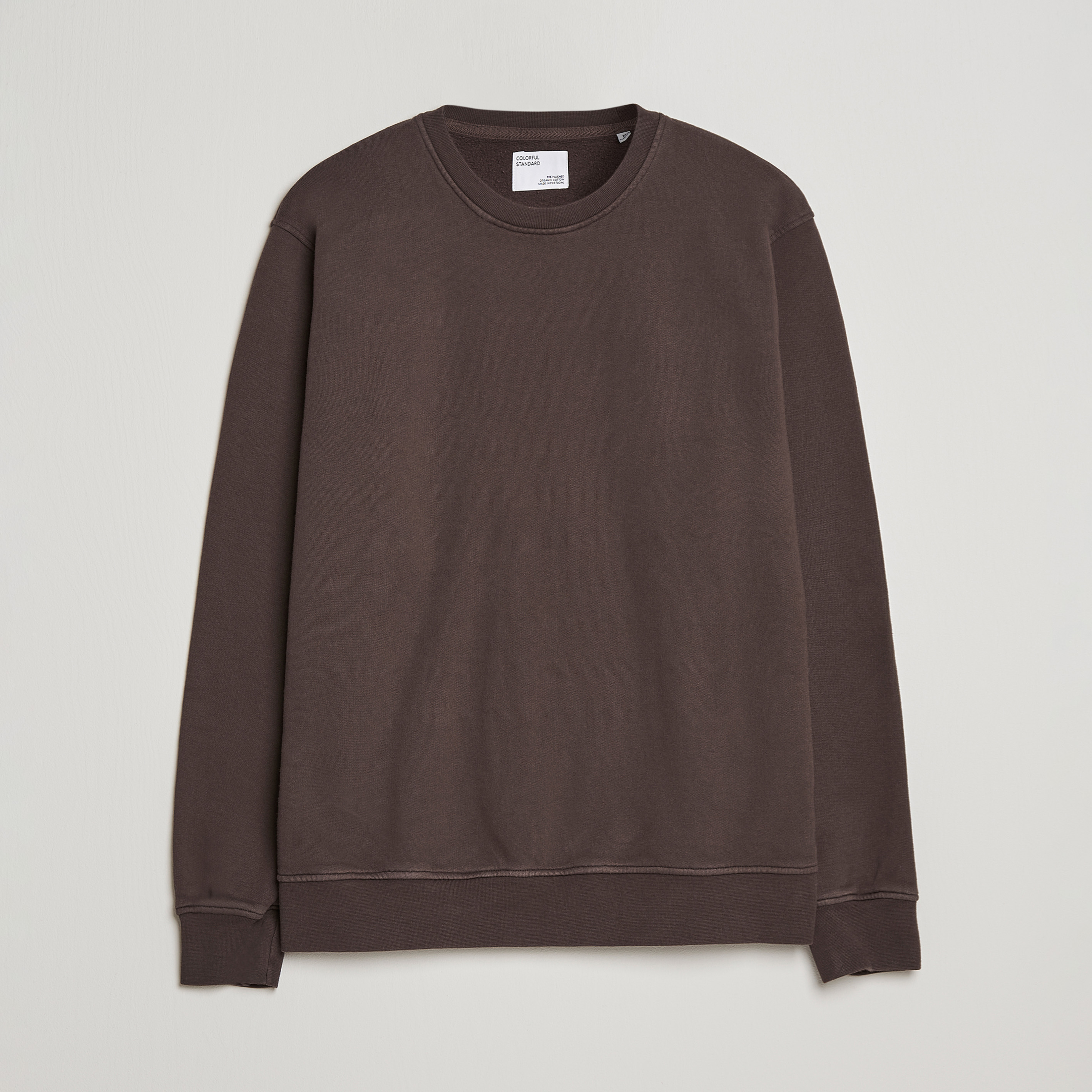 Colorful Standard Classic Organic Crew Neck Sweat Coffee Brown at
