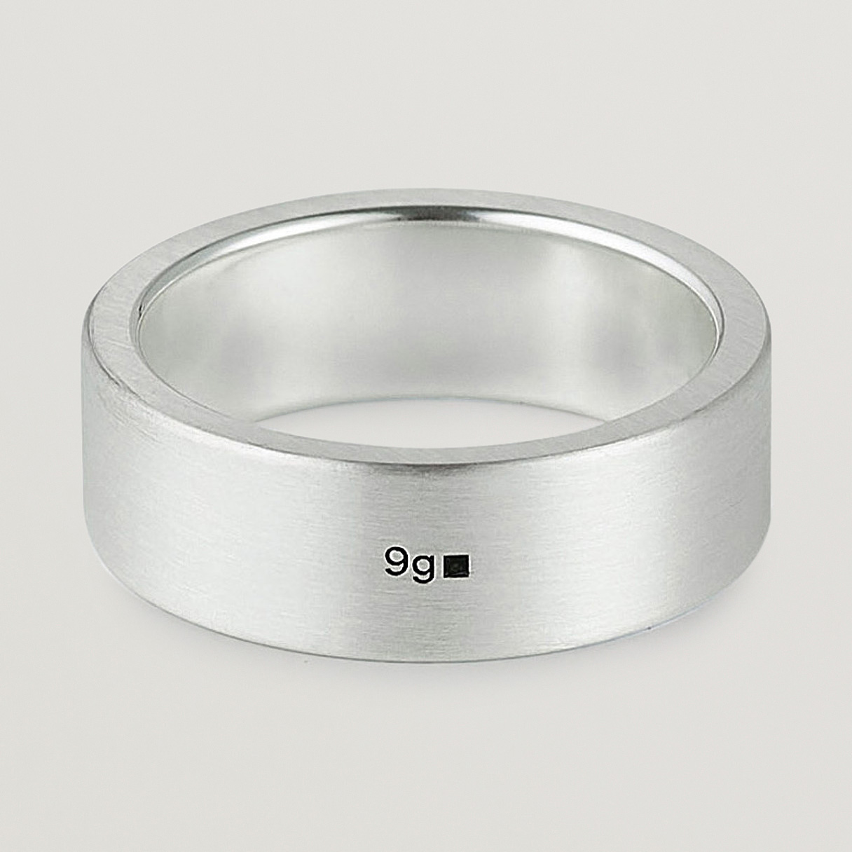 LE GRAMME Ribbon Brushed Ring Sterling Silver at CareOfCarl.com