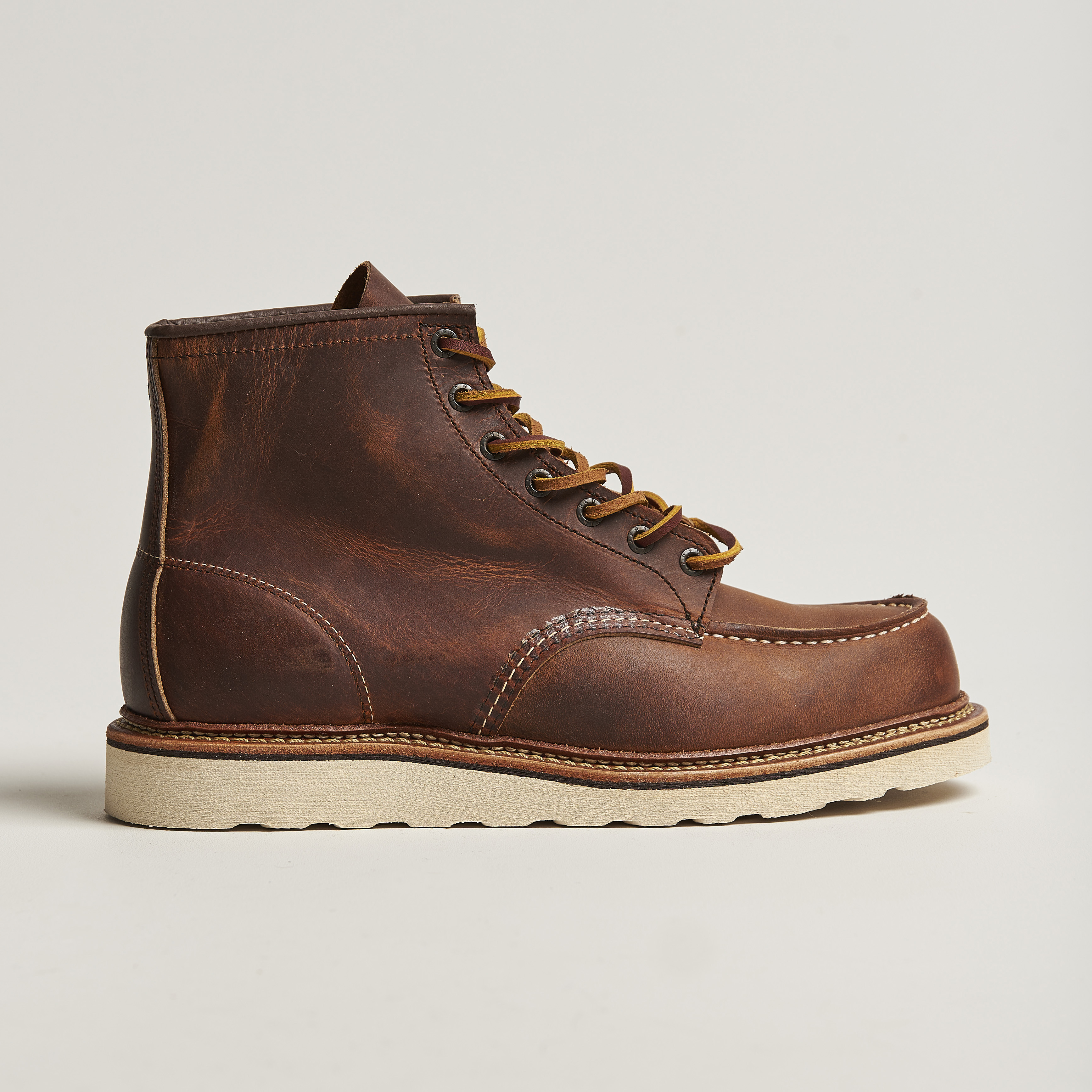 Red Wing Shoes Red Wing Shoes Moc Toe Boot Copper Rough/Though