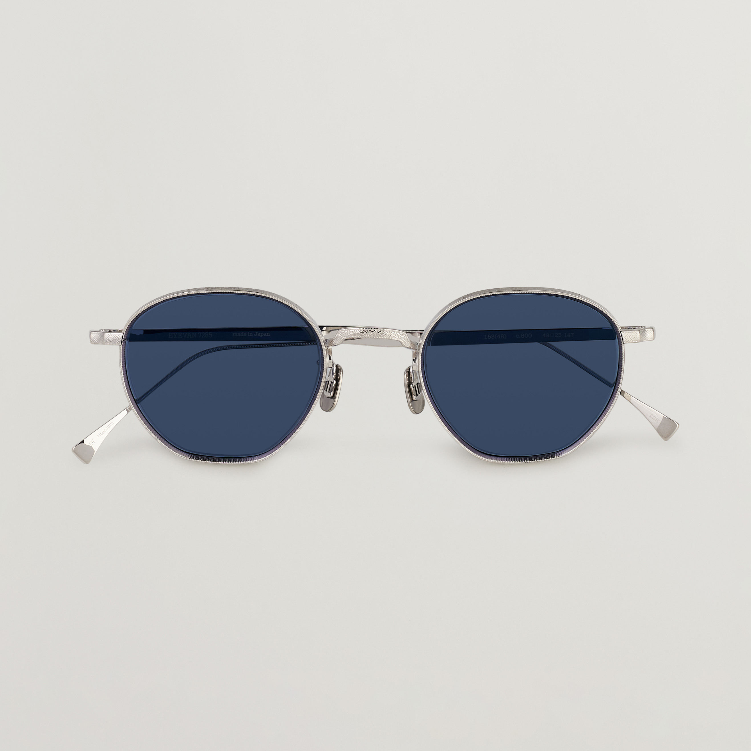 Eyevan 7285 163 Sunglasses Silver at CareOfCarl.com