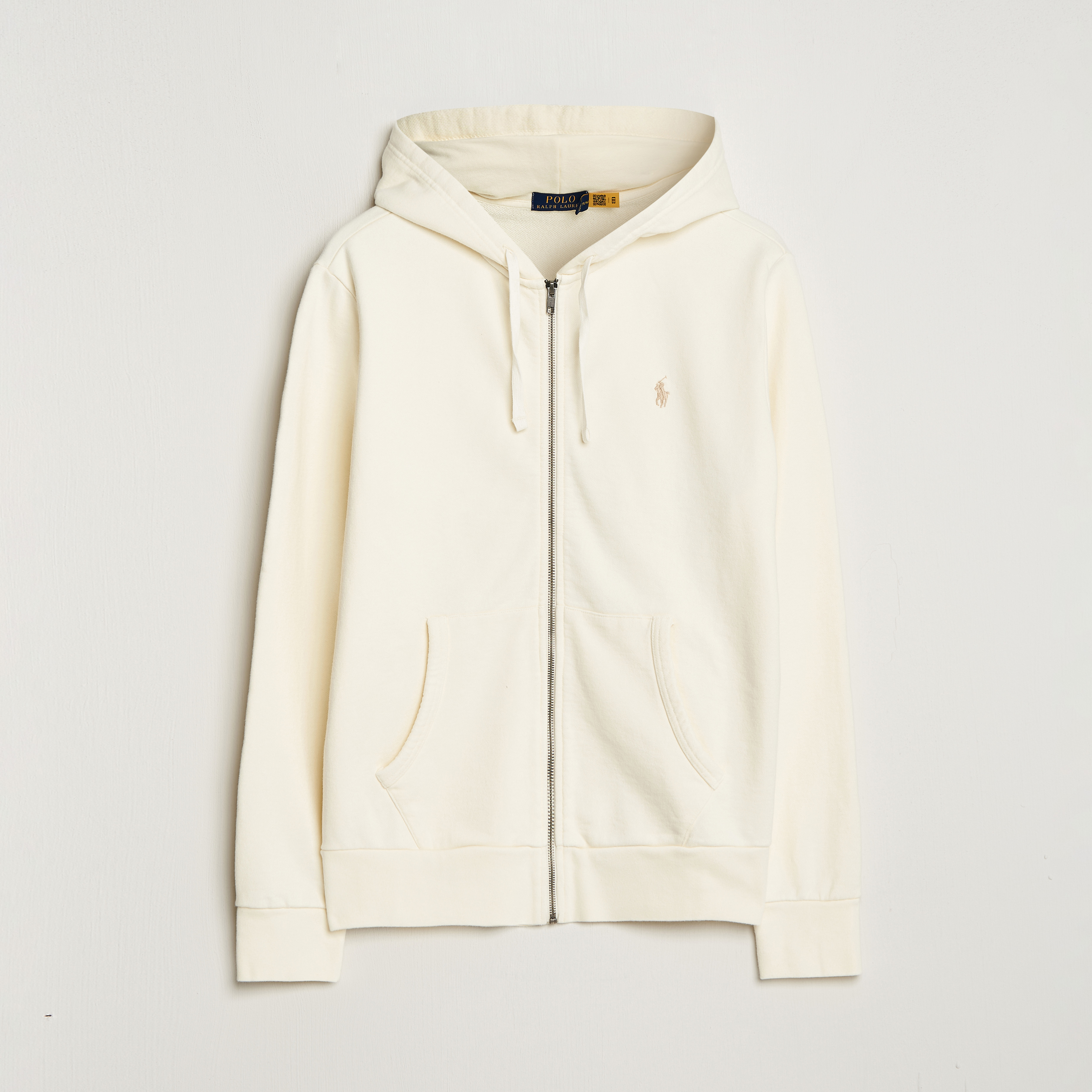 Polo Ralph Lauren Loopback Terry Full-Zip Hoodie Clubhouse Cream