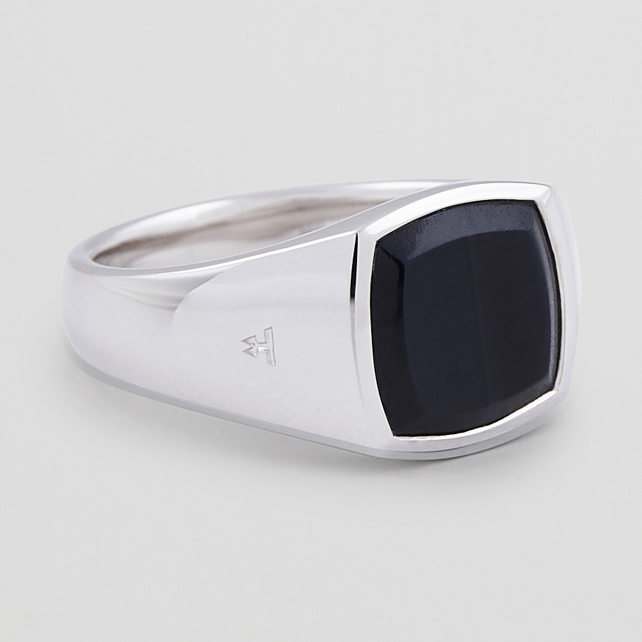 Tom Wood Kay Ring Blue Hawk Eye at CareOfCarl.com