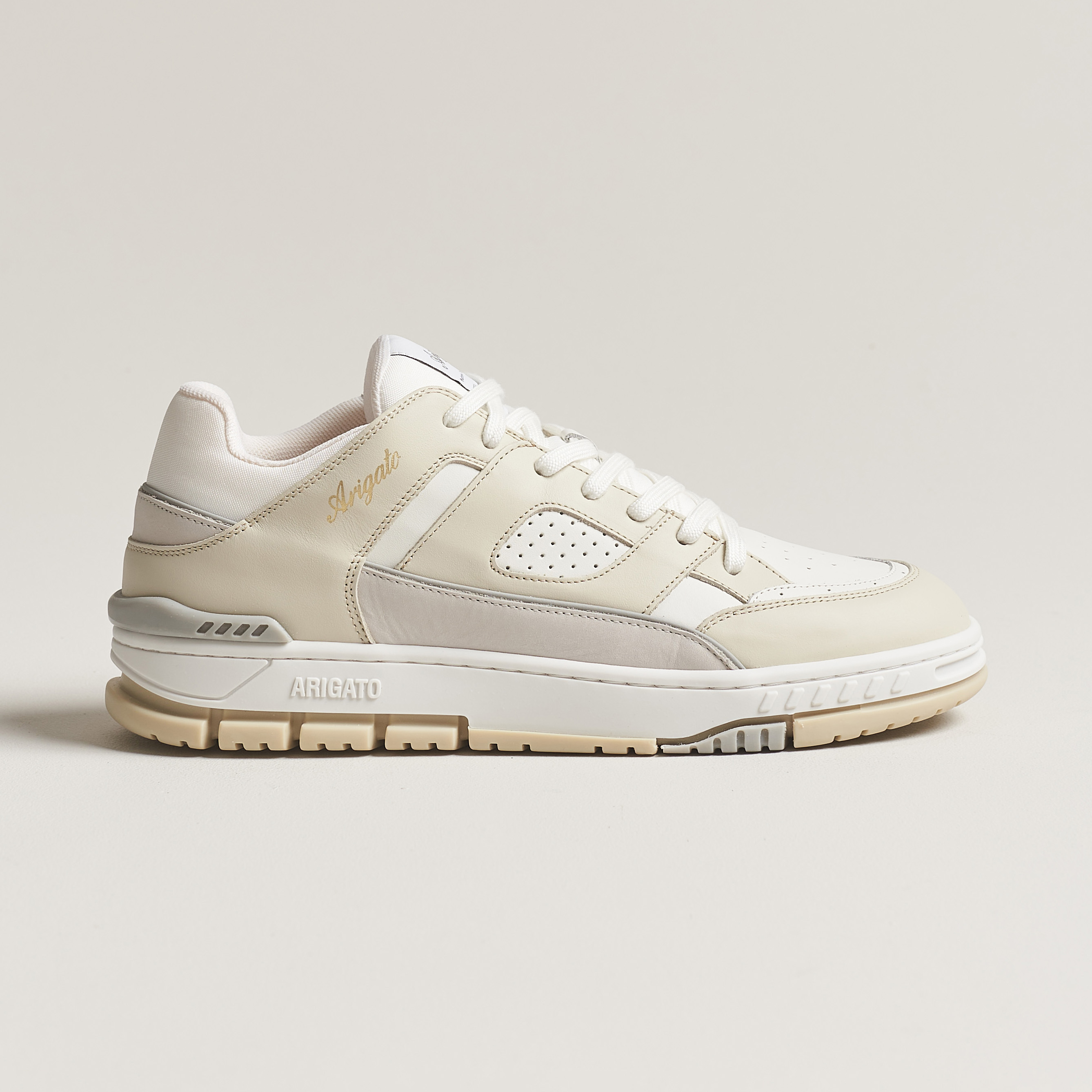 Axel Arigato Area Lo Sneaker Cremino/White at CareOfCarl.com