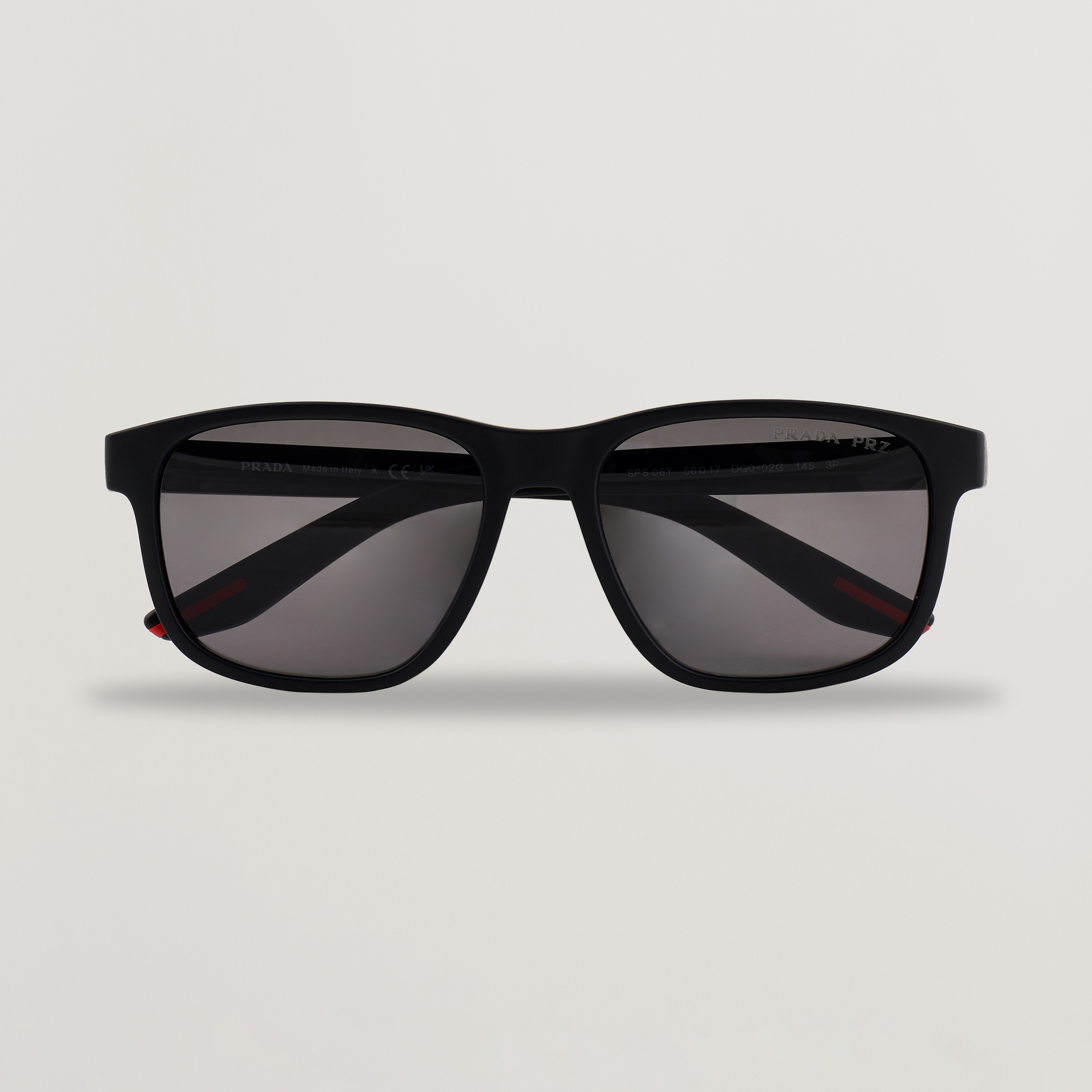 Prada Linea Rossa 0PS 06YS Polarized Sunglasses Black at