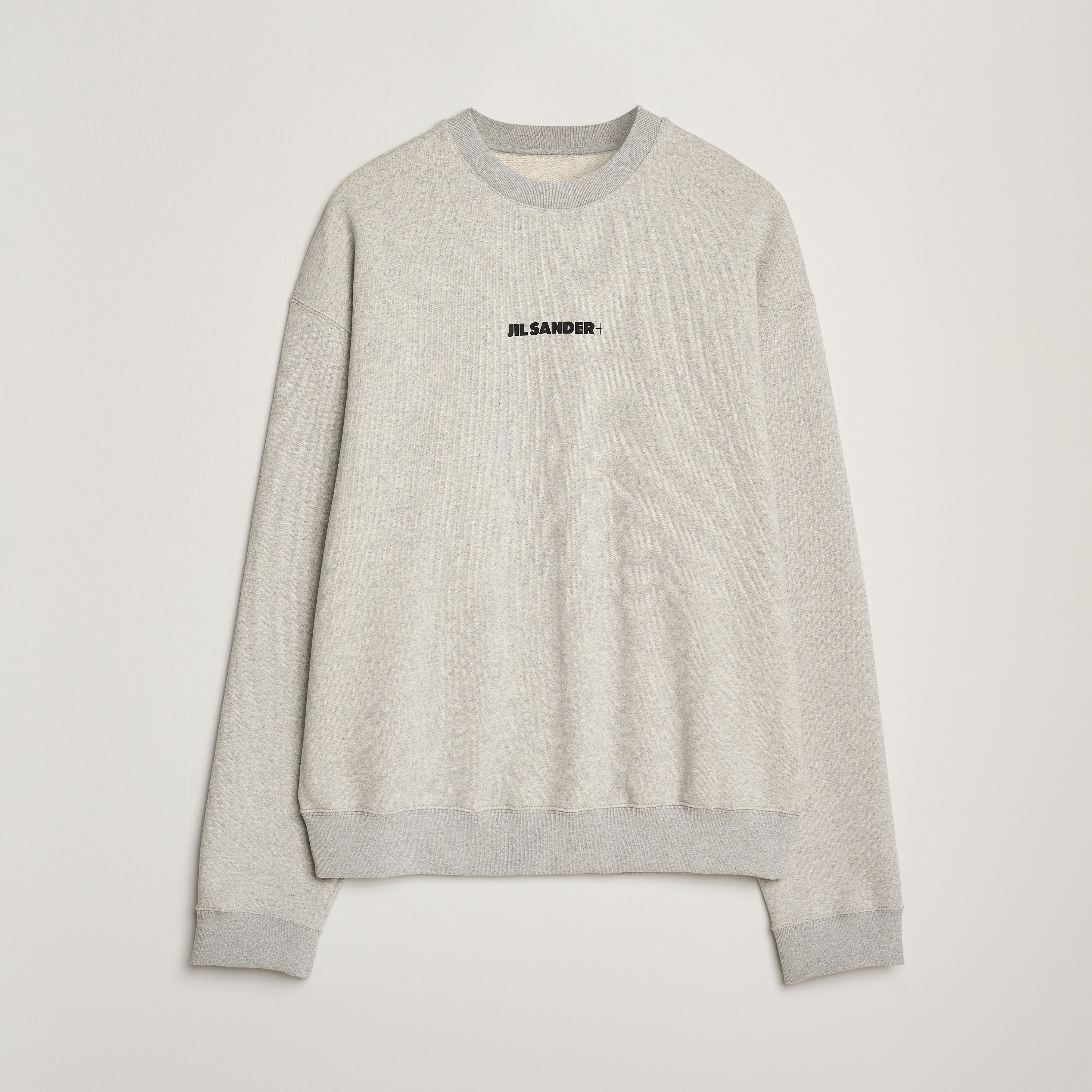 20AW】JIL SANDER｜MELTON WOOL CREW SWEAT Crew-neck sweater | Jil