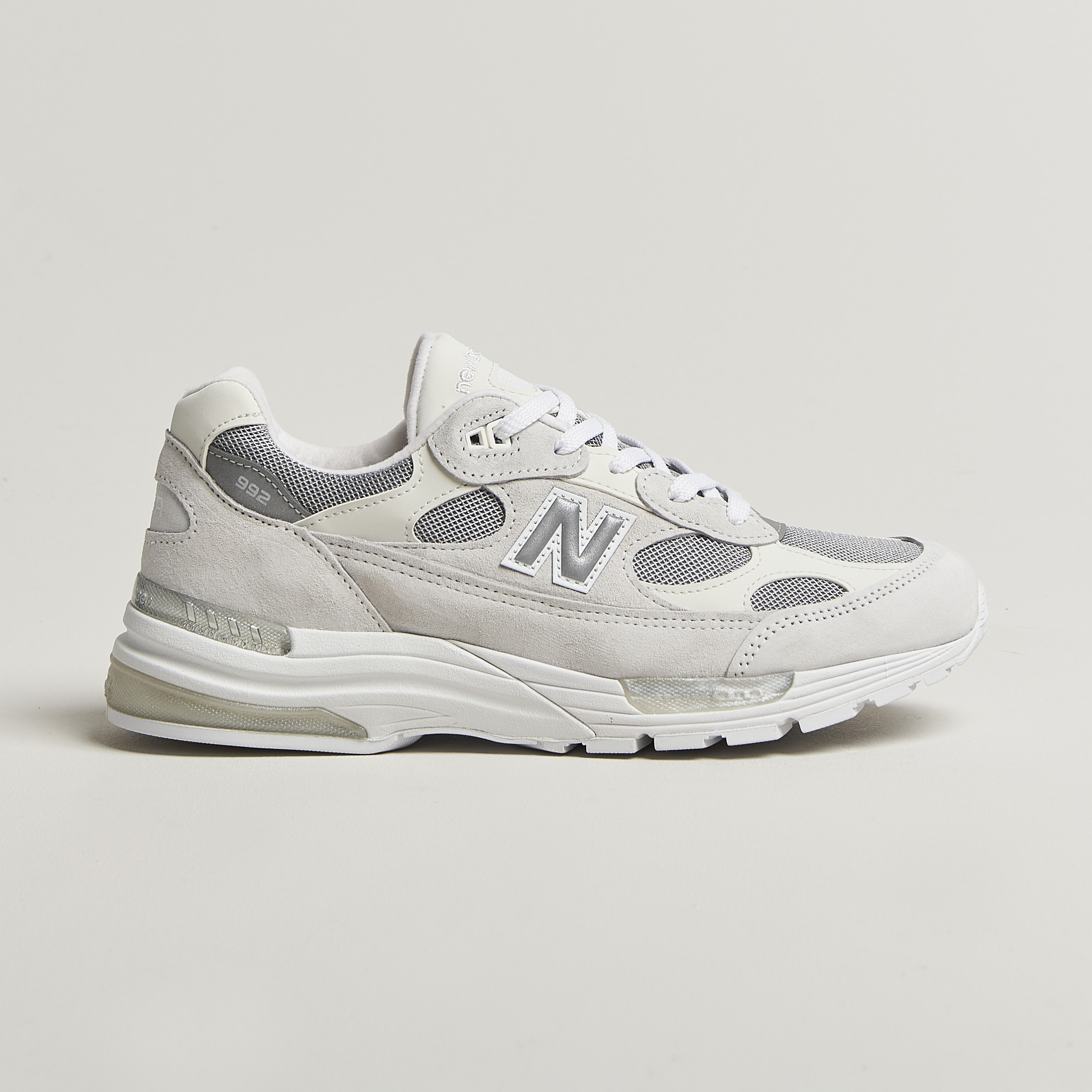 New Balance Made in Made in USA 992 Sneakers White at CareOfCarl.com