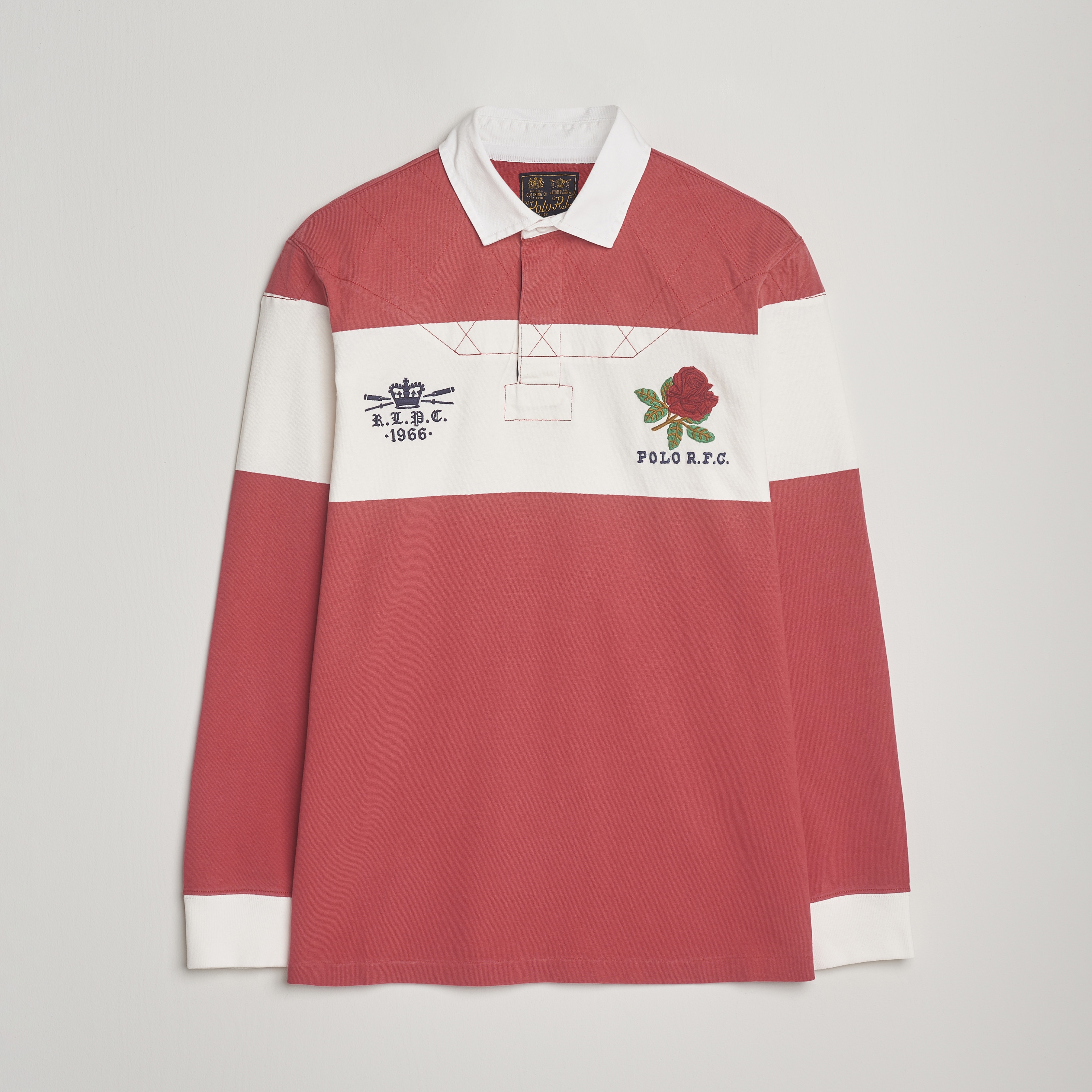 Polo Ralph Lauren Sport Rugby Sweater Sunrise Red at