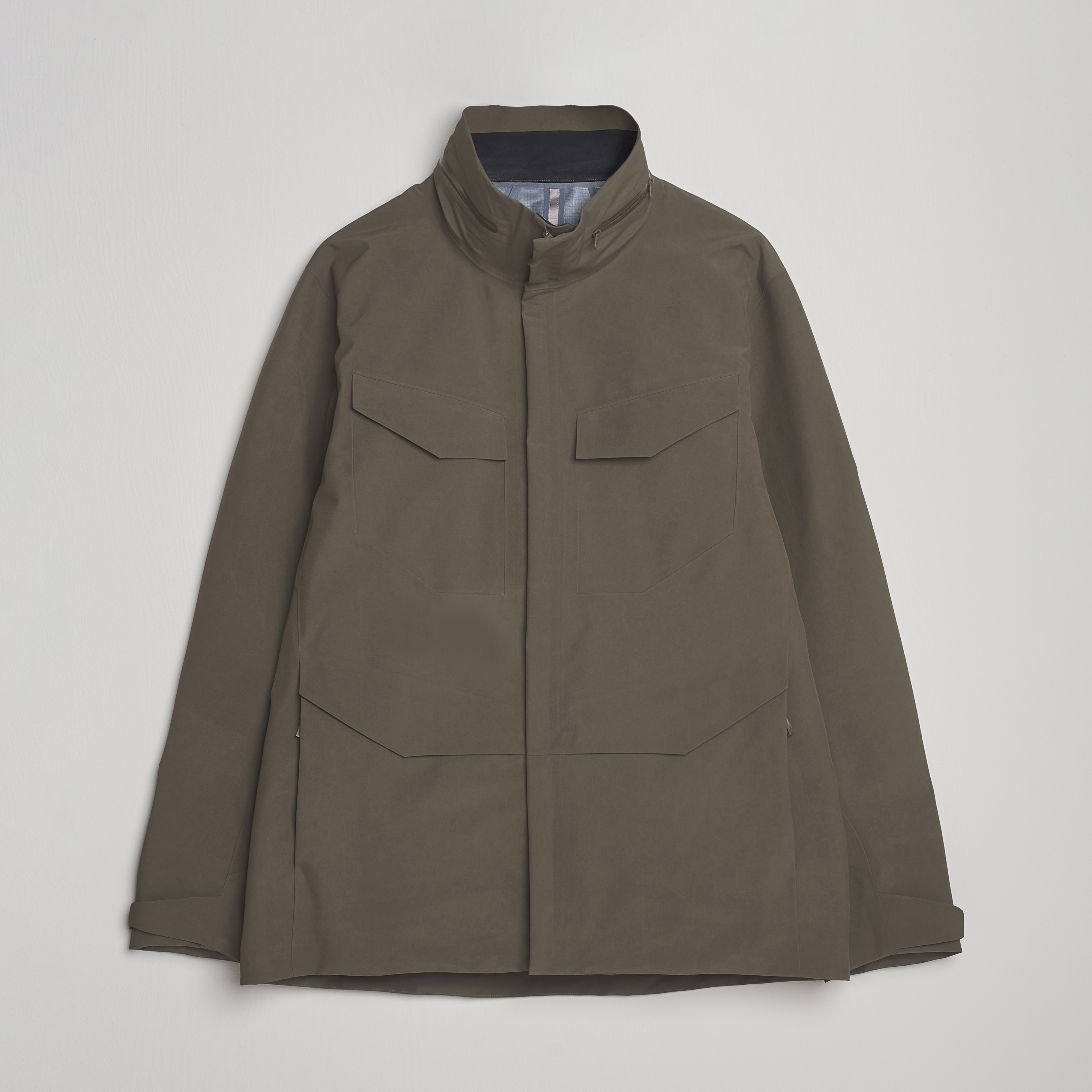 Arc'teryx Veilance GORE-TEX Field Jacket Brown at CareOfCarl.com