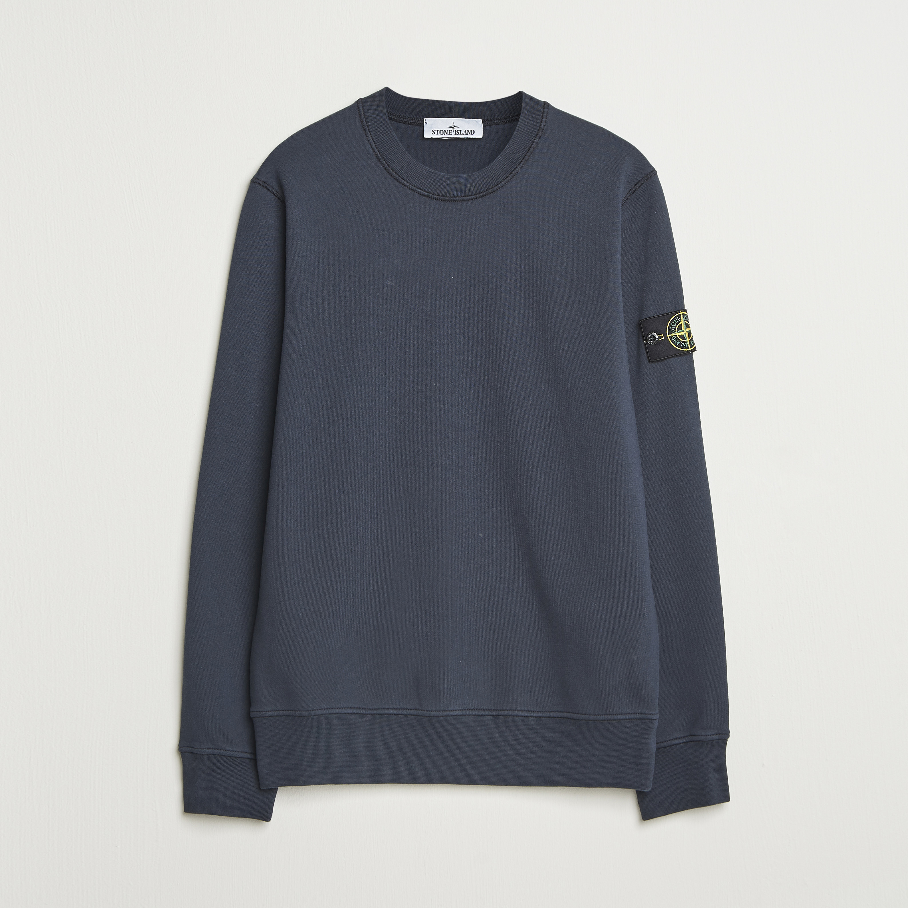 Crewneck stone  navy (ぽんのために) Stone Island V-Neck Knit Jumper Navy – Garmz Factory