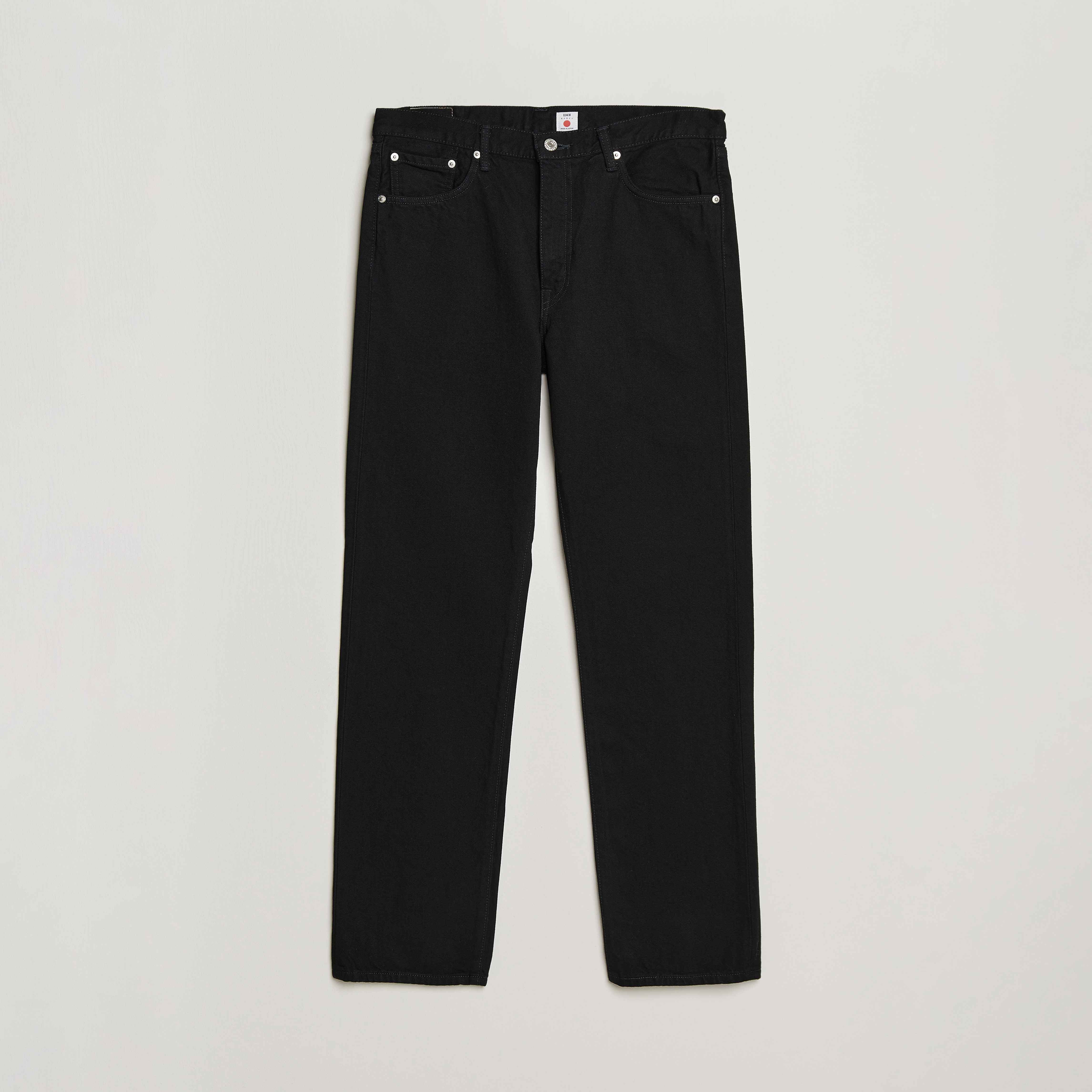 EDWIN Regular Straight Jeans Unwashed Black at CareOfCarl.com