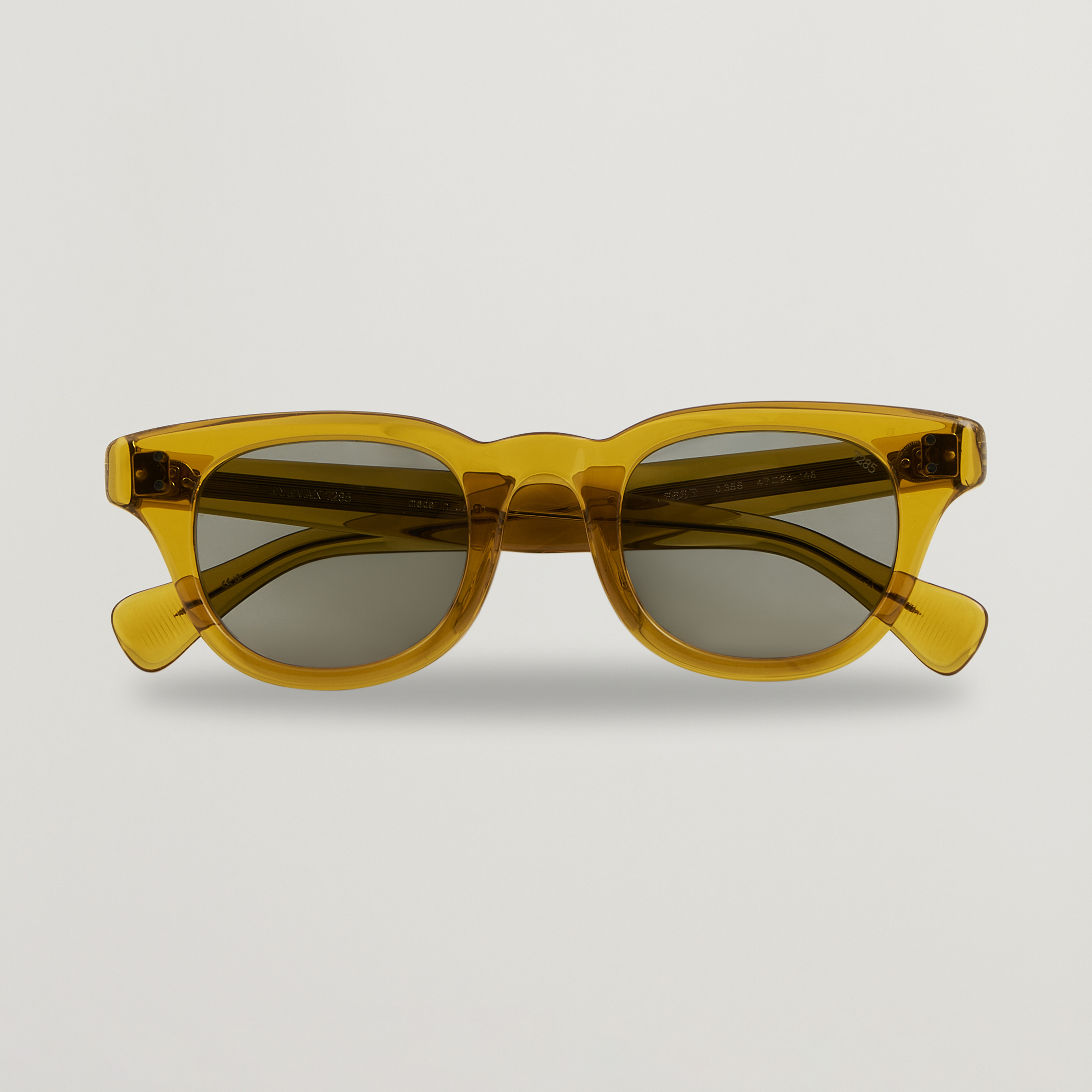Eyevan 7285 353 Sunglasses Lime Olive at CareOfCarl.com