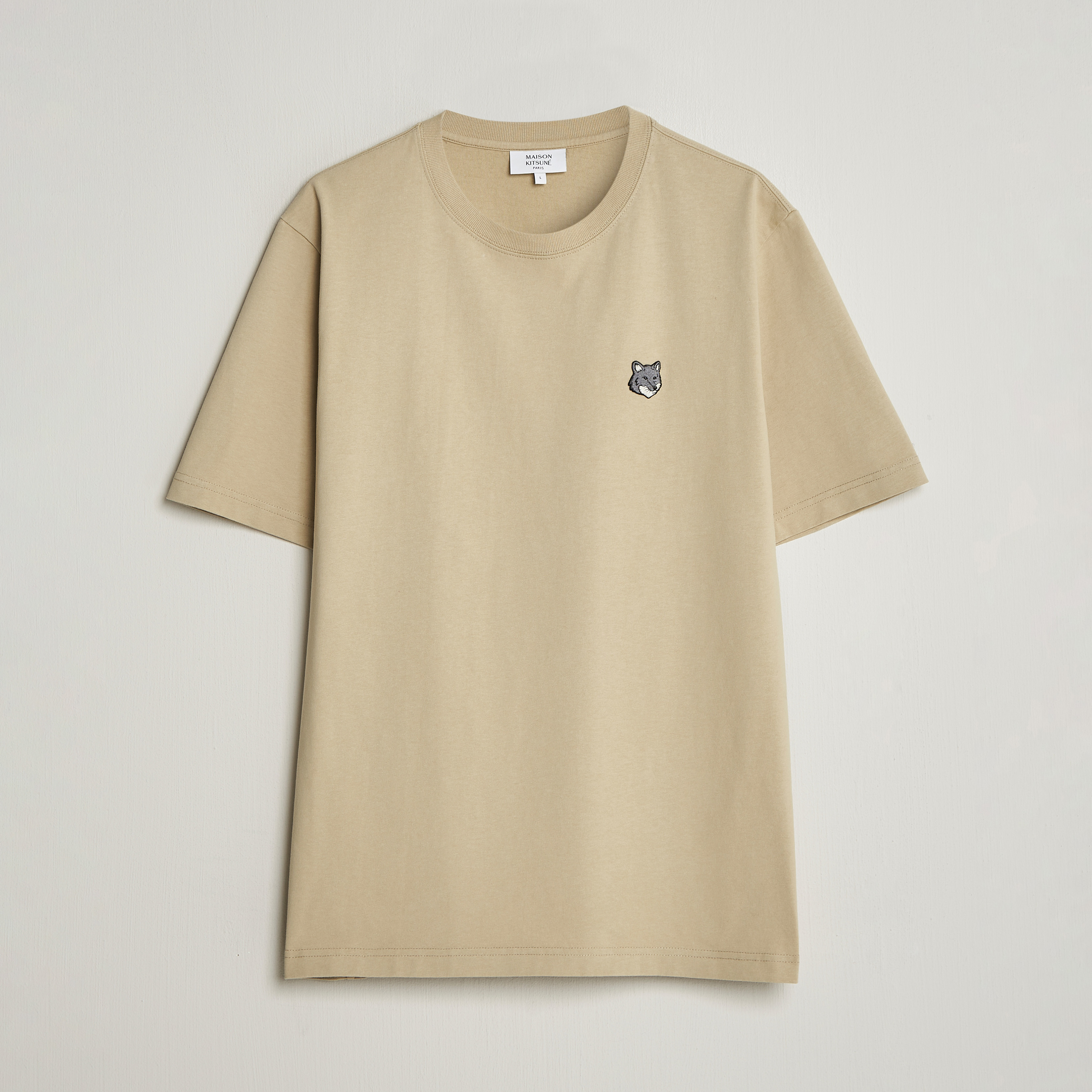 Maison Kitsuné Bold Fox Head T-Shirt Tea Leaf at CareOfCarl.com