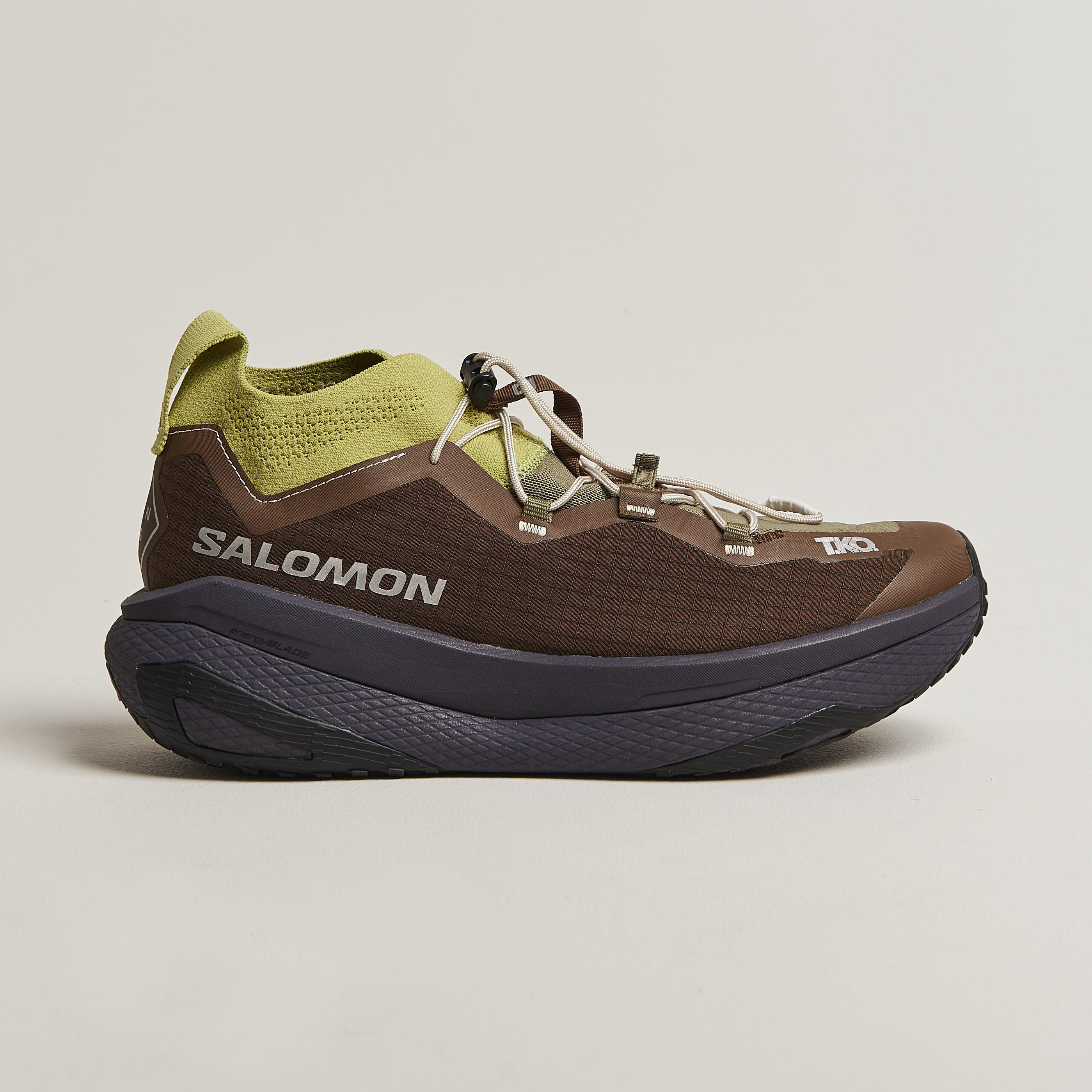 Pas Normal Studios X Salomon Gravel Shoes Dark Earth at CareOfCarl.com