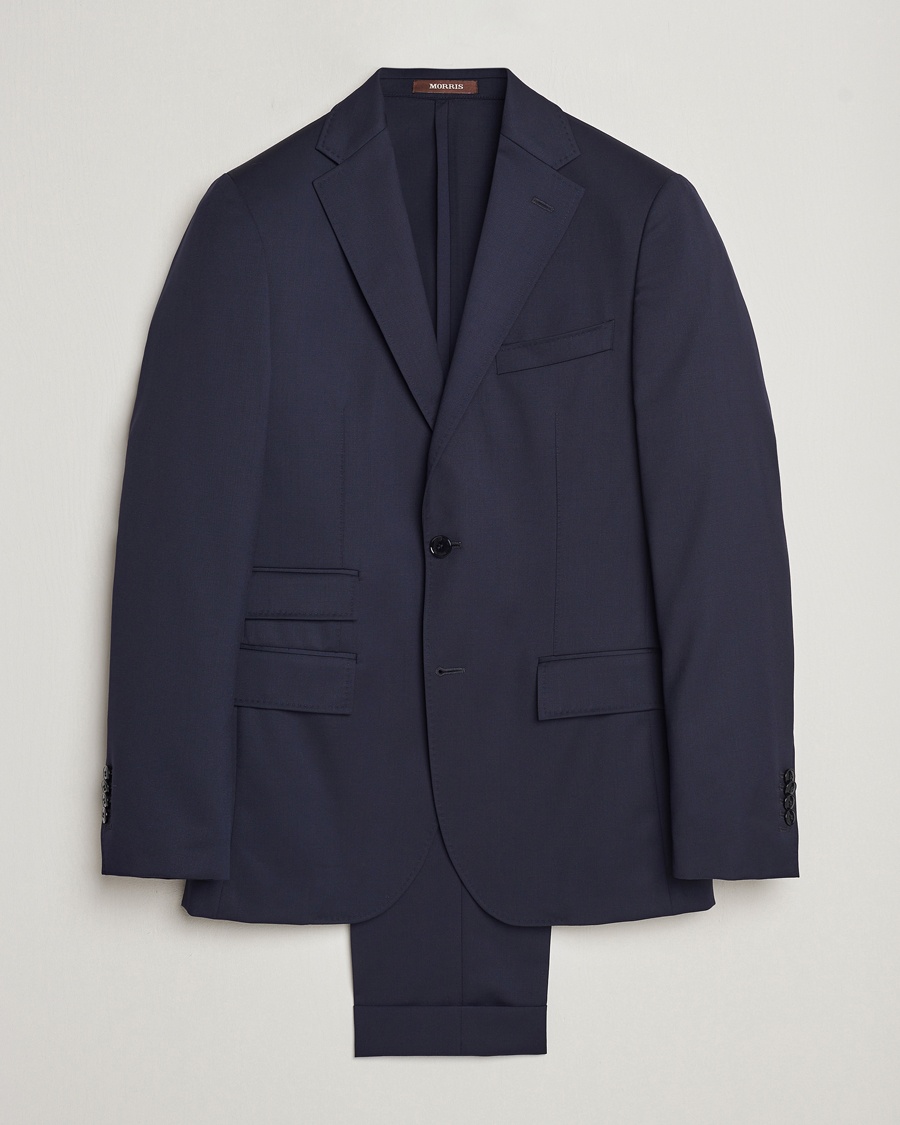 Morris Prestige Suit Navy – Blue