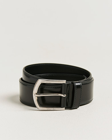 Pre-owned Church's Polished Binder 3,5 cm Belt Black 95 – Black