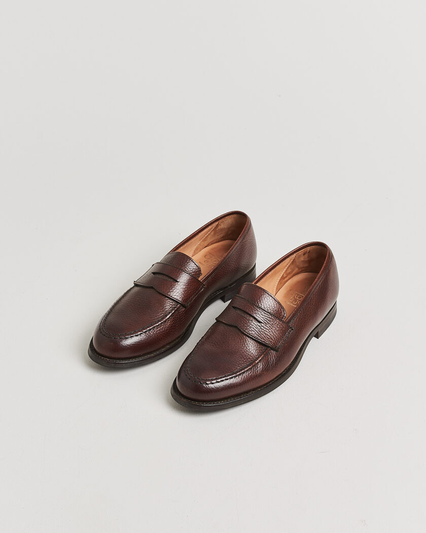 Pre-owned Crockett & Jones Boston City Sole Dark Brown Calf UK7 - EU41 – Brown
