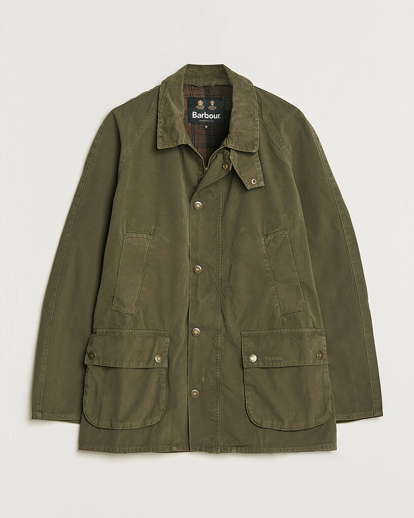 Pre-owned Barbour LifestyleAshby Casual JacketOliveM – Green