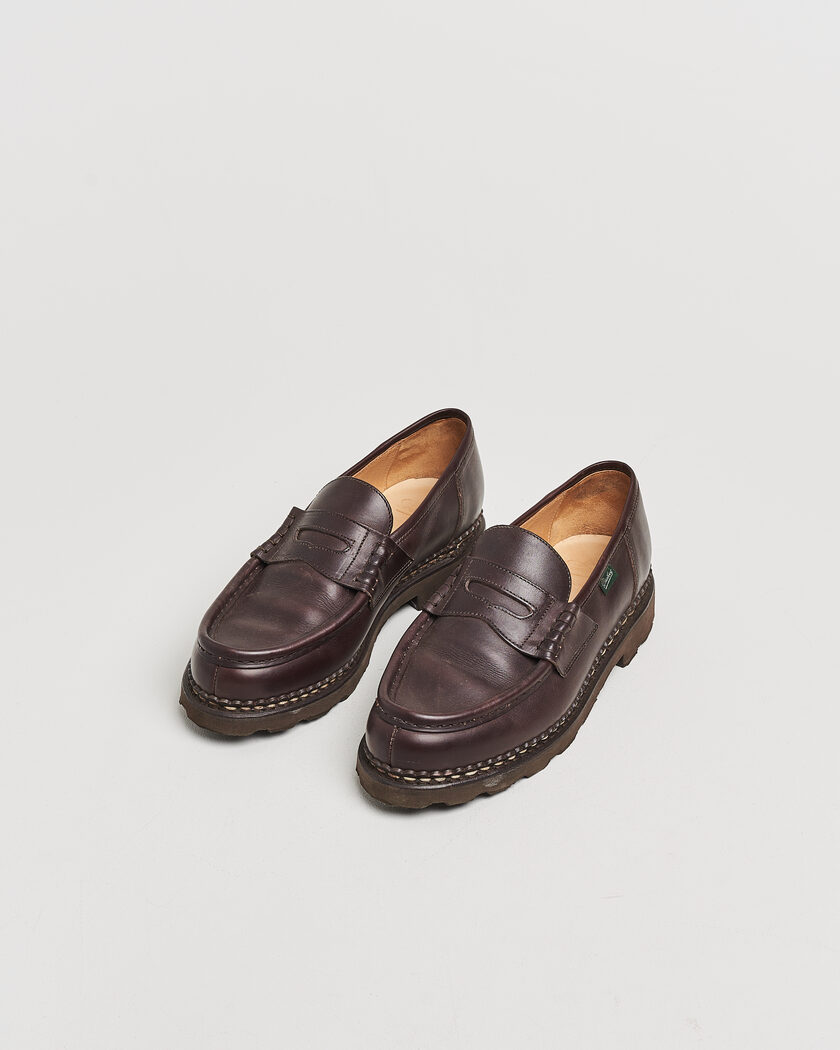 Pre-owned Paraboot Reims Loafer Cafe UK8,5 - EU42,5 – Brown