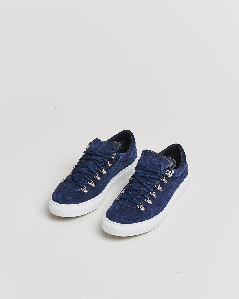 Pre-owned Diemme Marostica Low Sneaker Navy Suede 42 – Blue