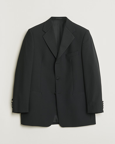 Pre-owned Oscar Jacobson Vintage Tuxedo Blazer Black 50 – Black