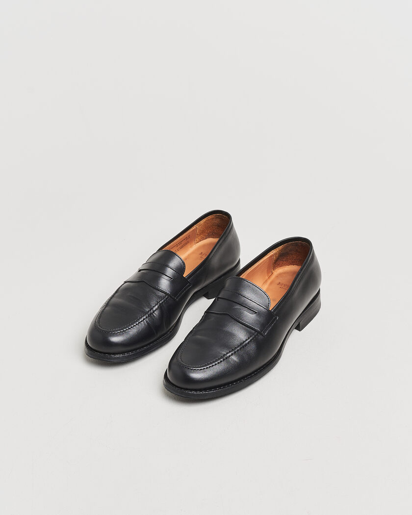 Pre-owned Myrqvist Stenhammar II Loafer Black Calf UK8 - EU42 – Black