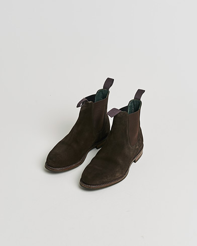 Pre-owned Drake's Chelsea Boot Brown Suede UK9 - EU43 – Brown