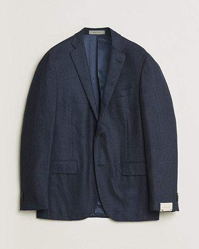 Pre-owned Corneliani Wool & Cashmere Blazer Navy 48 – Blue