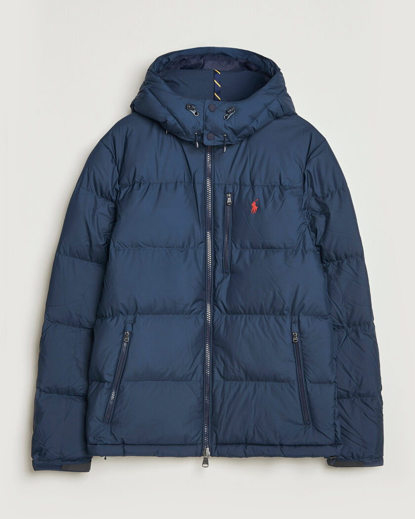 Polo Ralph Lauren Gorham Down Jacket Collection Navy S – Blue