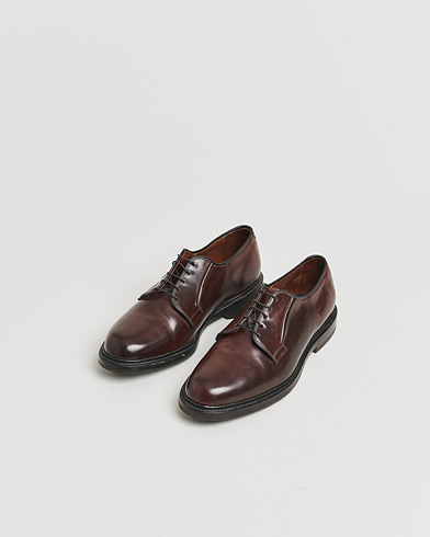 Pre-owned Allen Edmonds Leeds Shell Cordovan Derby Burgundy US8,5 - EU42 – Brown