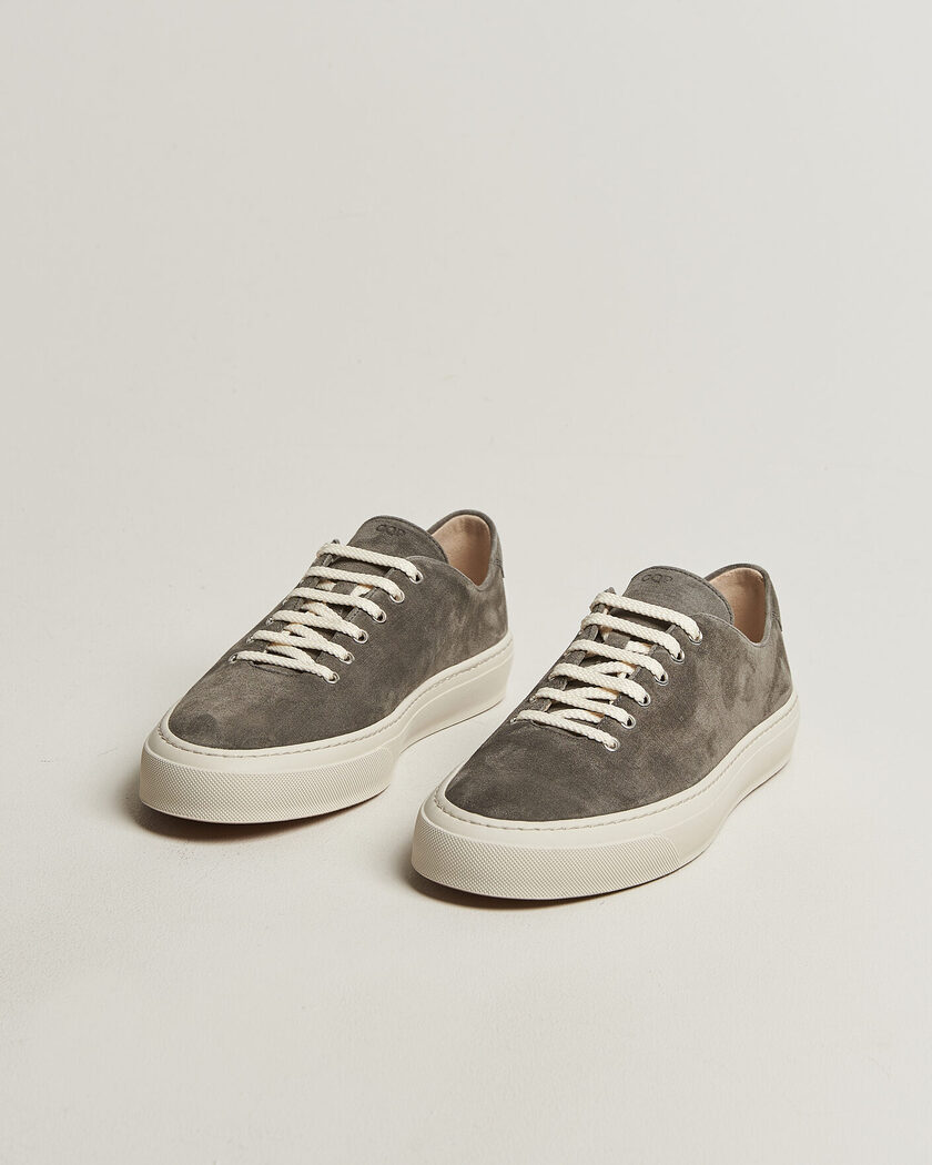 Pre-owned CQP Genoa Suede Deck Shoe Graphite 44 – Grey