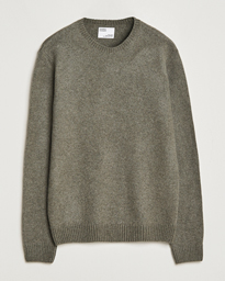  Classic Merino Wool Crew Neck Dusty Olive