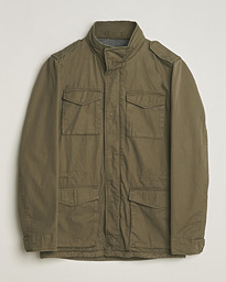  Washed Cotton Field Jacket Military