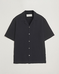  Clapton Structured Cotton Shirt Off Black