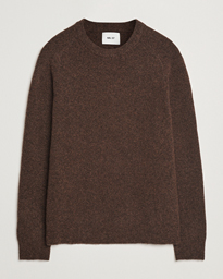  John Wool Knitted Sweater Demitasse Brown