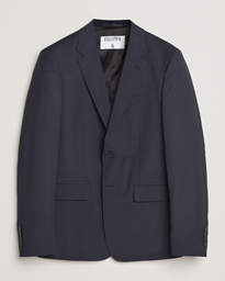  Slim Wool Blazer Dark Navy