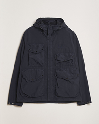  Flatt Nylon Hooded Jacket Navy