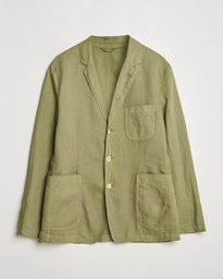  Samuraki Linen Blazer Military