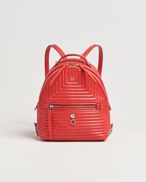  Calfskin Backpack Red 