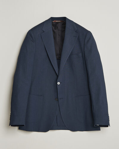Morris Linen Suit Blazer Navy