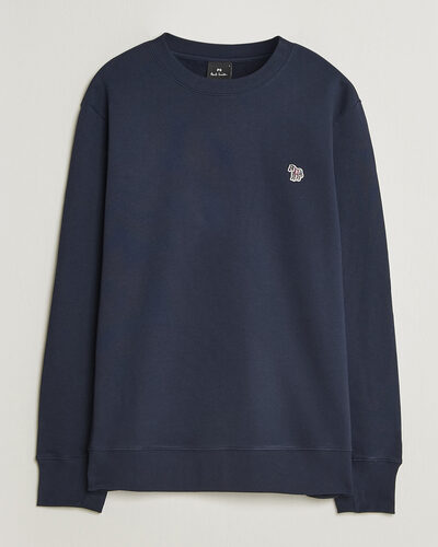 PS Paul Smith Zebra Organic Cotton Sweatshirt Navy