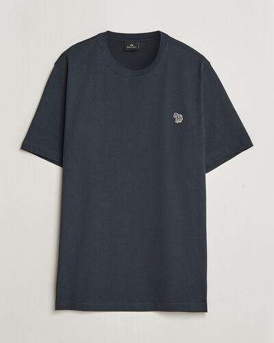 PS Paul Smith Organic Cotton Zebra T-Shirt Navy