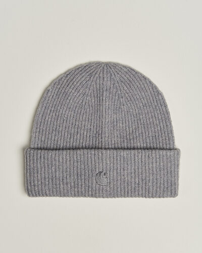 Carhartt WIP Curtis Tonal Logo Beanie Shady Grey
